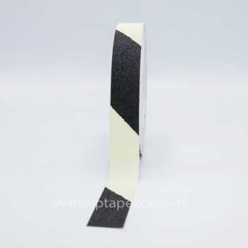 anti-slip tape zwart-wit 25 mm